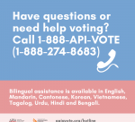 AAPI Voter Hotline